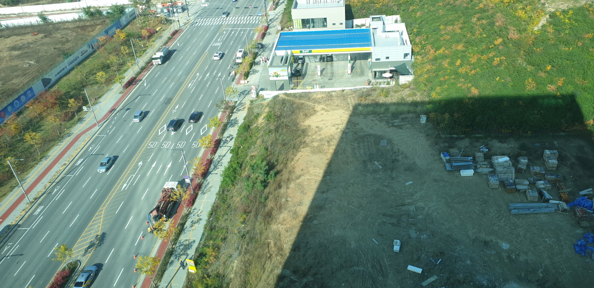 옥상에서 바라본 당 현장부지세계로병원옥상에서 바라본 현장부지.jpg